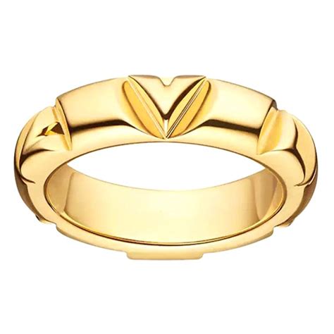 Louis Vuitton gold rings